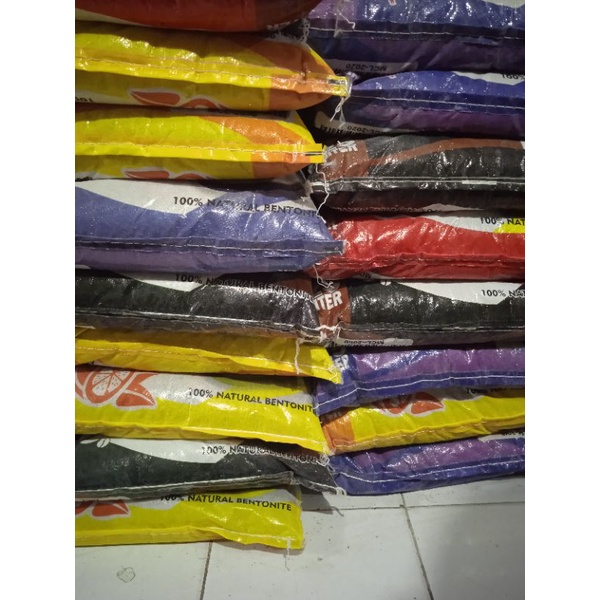 Pasir Markotops 25L All Variant / Pasir Kucing Wangi Gumpal Markotop 25L