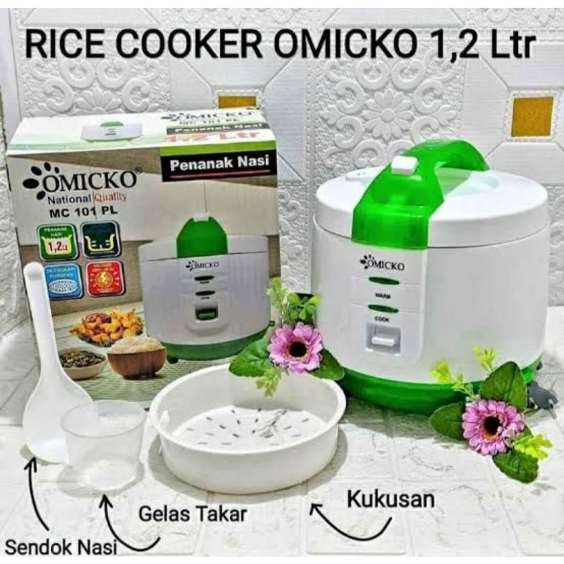 RICE COOKER OMICKO 1.2L | MAGICCOM OMICKO 1.2L | PENANAK NASI SERBAGUNA | RICE COOKER MURAH