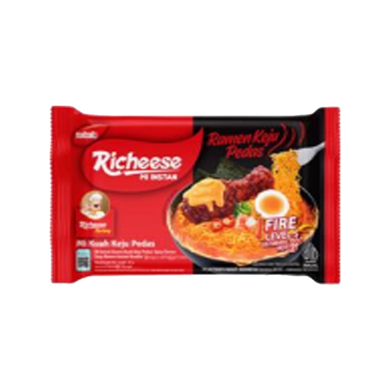 

Richeese Mie Ramen Keju Pedas Level 5