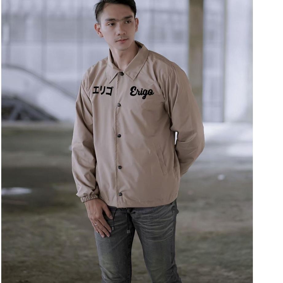 Chekout Coach erigo Jacket remaja Apparel NAGA jepang jaket pria wanita jacket murah distro remaja k