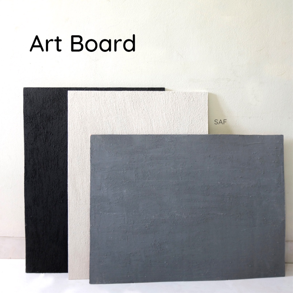 SAF ArtBoard alasfoto real tekstur ivory cement concrete tatakan