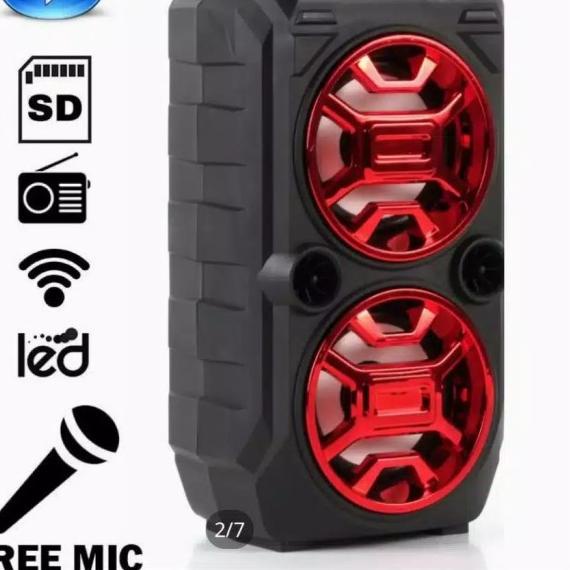 SPEAKER BLUETOOTH SX-Y2006 BONUS MIC KARAOKE/SALON AKTIF WIRELESS