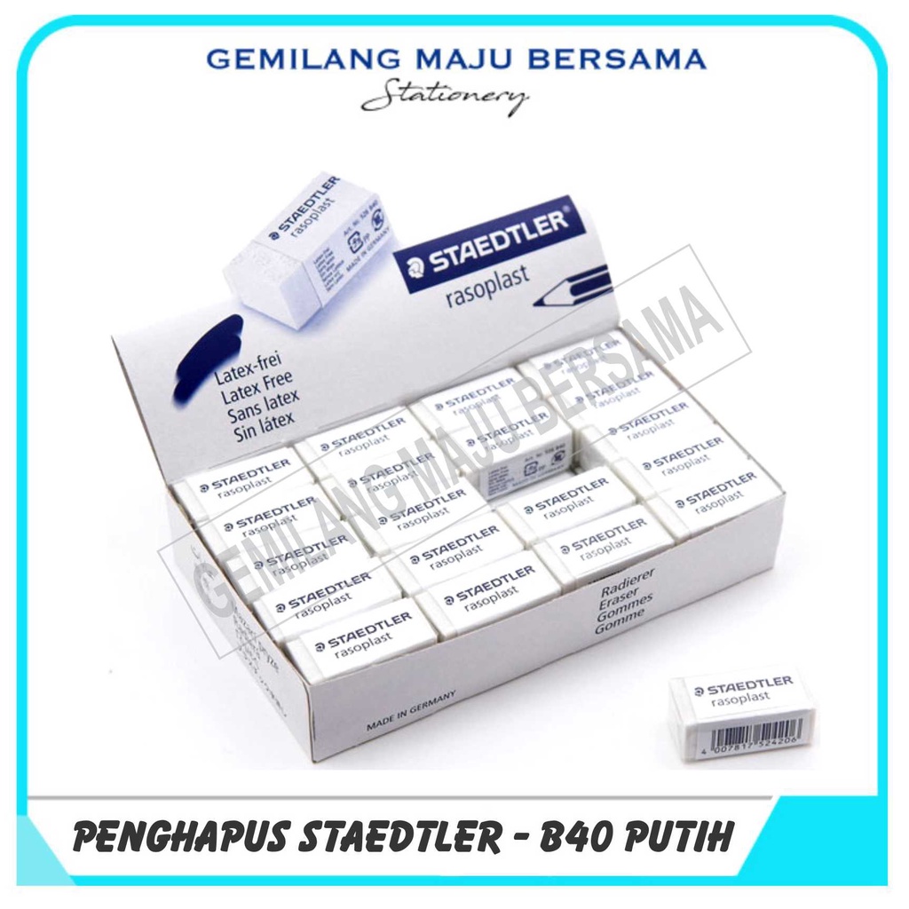 

Penghapus / Eraser Staedtler 526-B40