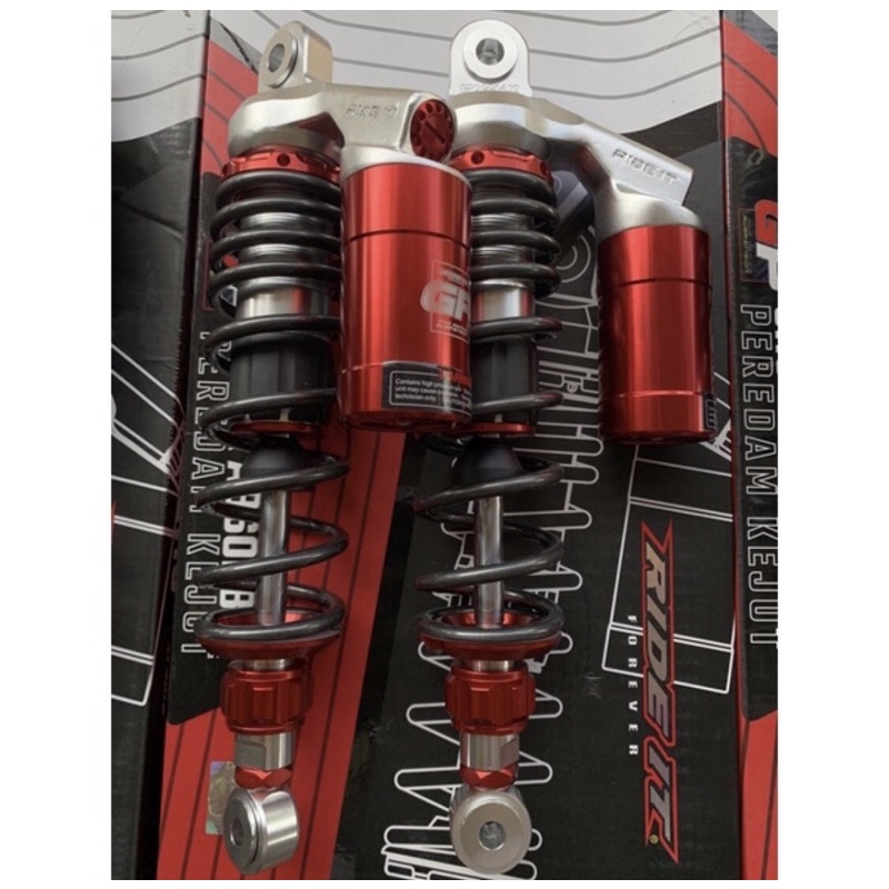 Shock tabung Ride it GP 299 Click Rebound 320mm CB GL Tiger Mega pro RX King