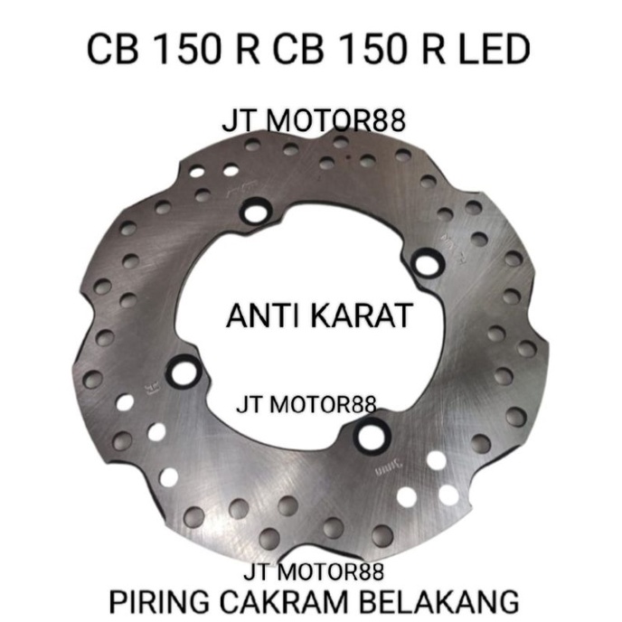 PIRING CAKRAM BELAKANG CB 150 R CB 150 R LED ANTI KARAT