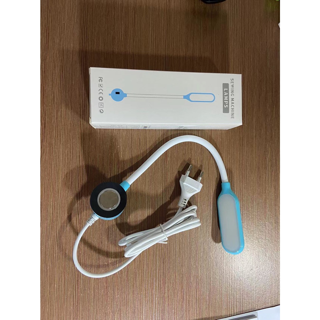 Lampu Mesin Jahit LED 20 Titik Magnet Model Baru (PAKAI COLOKAN)