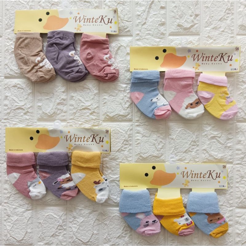 KAOS KAKI BAYI WINTEKU 0-6 BULAN