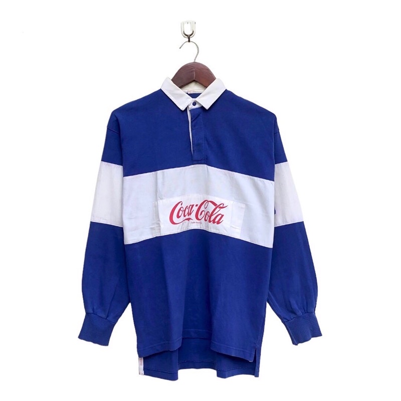 RUGBY SHIRT COCA COLA VINTAGE