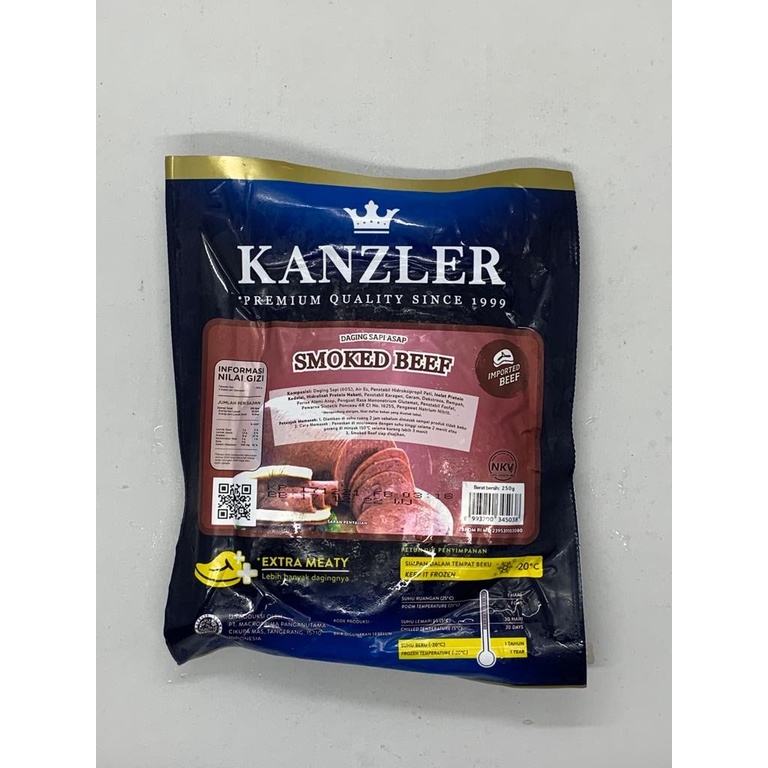 

KANZLER SMOKED BEEF 250 GR