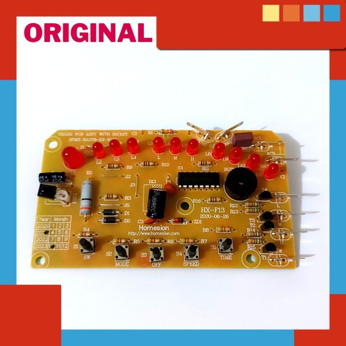 ORIGINAL Modul PCB Kipas Angin Miyako TJR-101 TJR101 TJR 101 Dinding