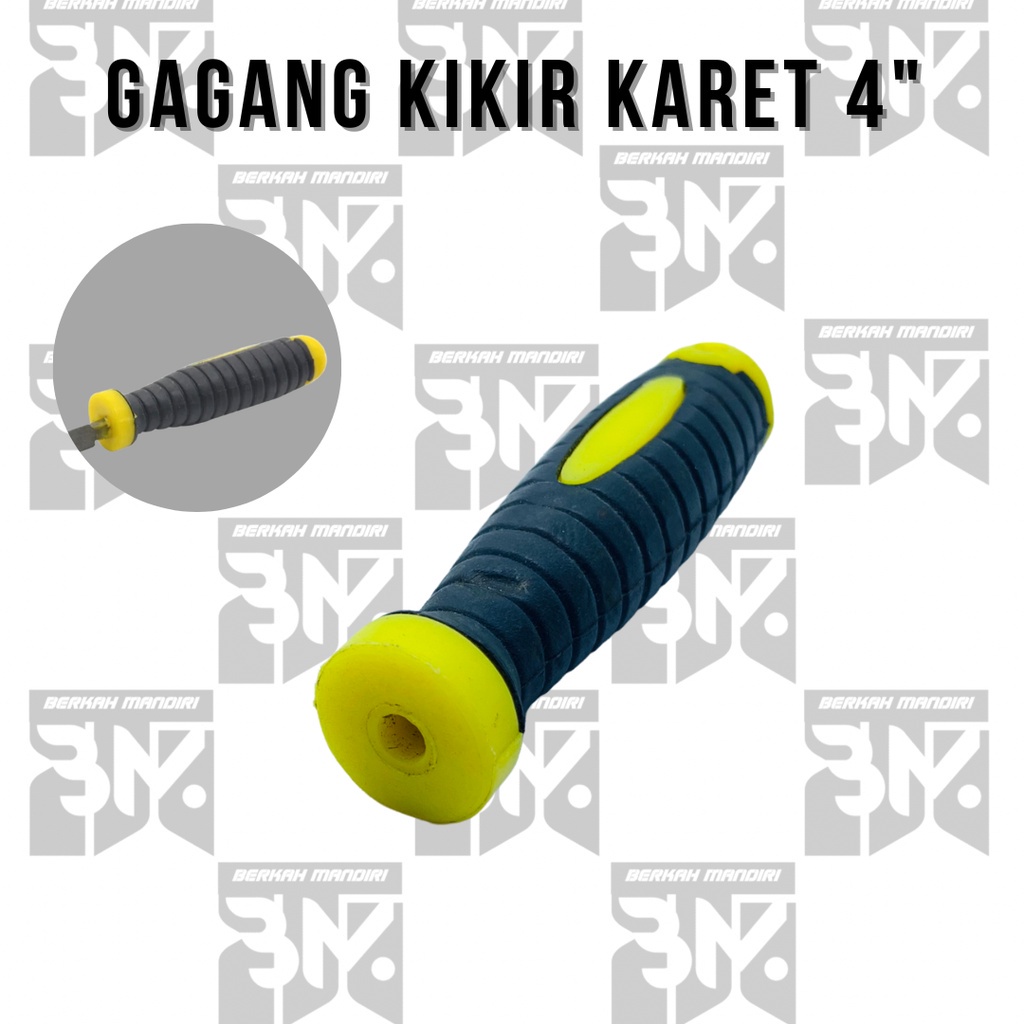 Jual Gagang Kikir Gergaji Segitiga Gagang Karet Handle Kikir Gagang