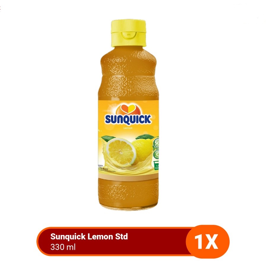 SIRUP SUNQUICK LEMON SYRUP 330ML