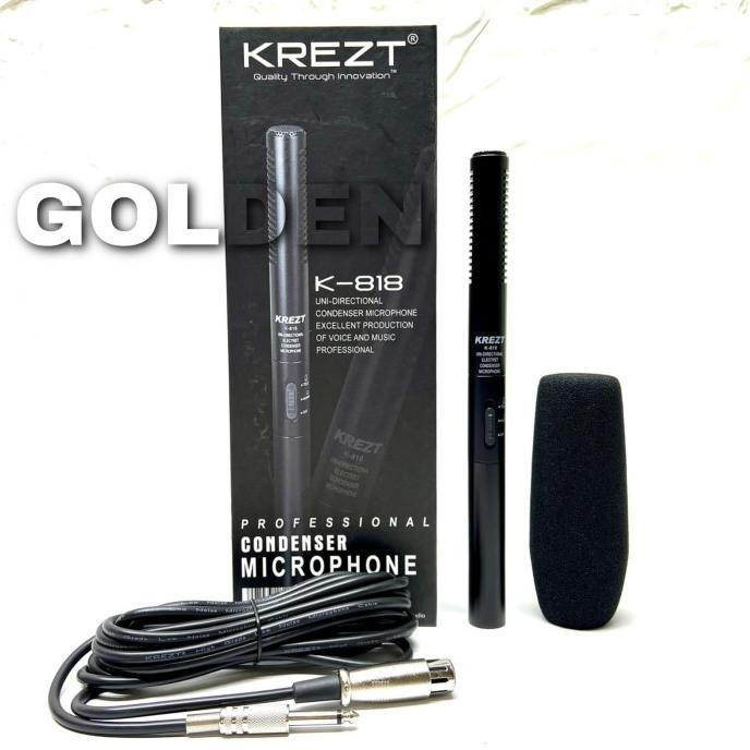 Mic Kabel Condenser Krezt K 818 Original Kondensor Krezt K818