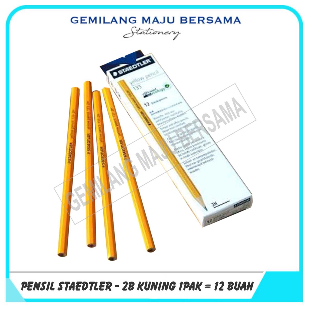 Pensil Staedtler 2b Kuning