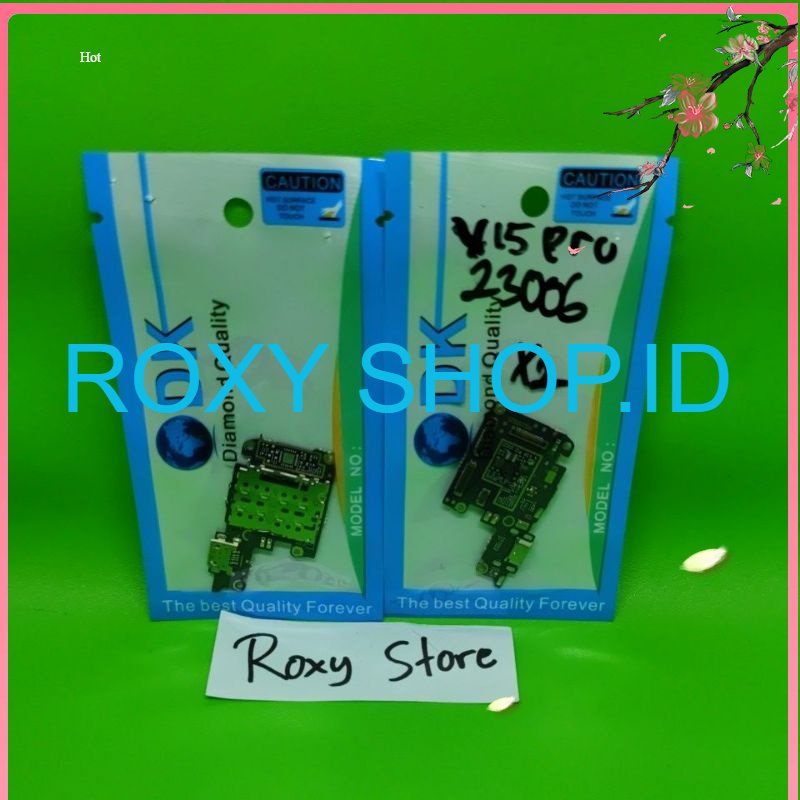 Board Charger Papan Cas Sim Card Vivo V15 Pro Mic Copotan