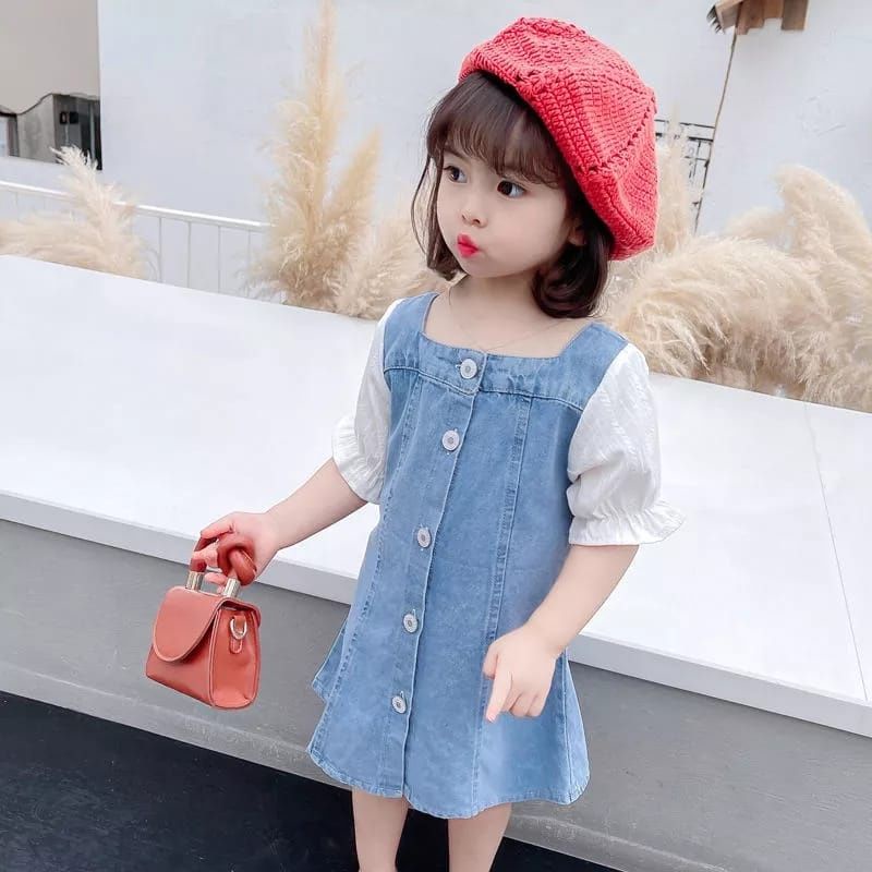 FWR - OVERALL DRESS ANAK PEREMPUAN 1-6 TAHUN