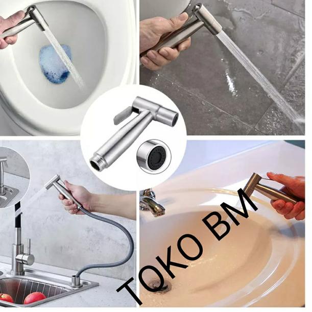 shower toilet stainless sus 304/jet shower stainless sus 304