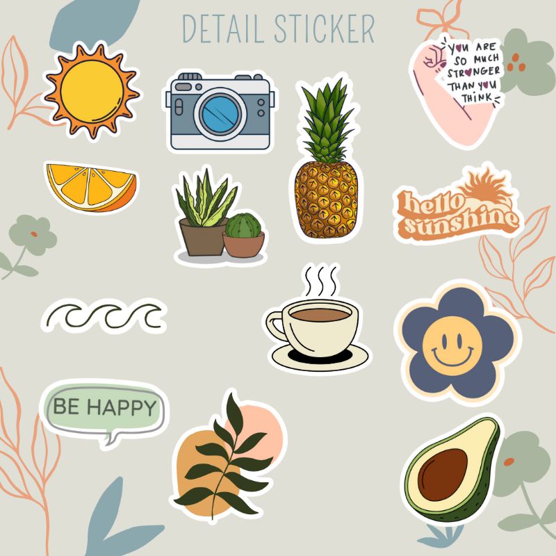 Sticker kit | aesthetic sticker
