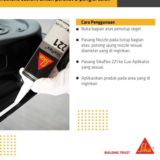 

Sika Sikaflex 221 Perekat Bodi Automotif Otomotif 310ml - Hitam