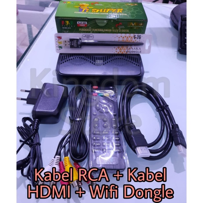 Tanaka Sniper Set Top Box Stb Dvb T2 Tv Digital Receiver Dvb T2