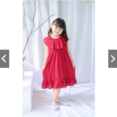 Dress Anak KIMMY TOP BAHAN  Rayon Mix Warna 1-5Thn