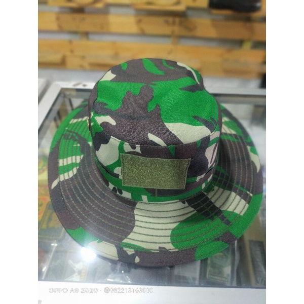 Topi rimba loreng TNI | Topi rimba terlaris | COD bayar di tempat