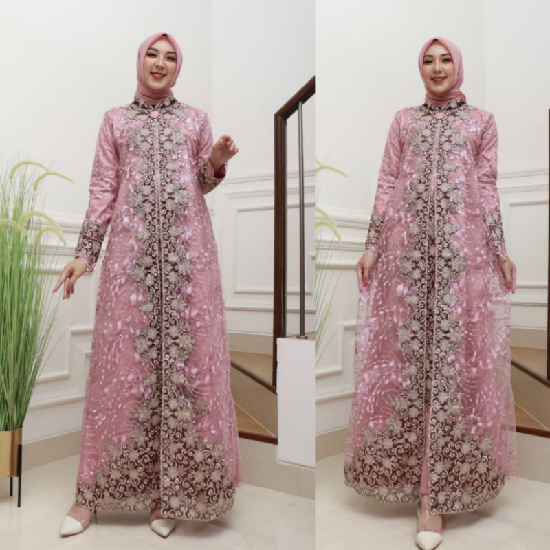 FASHION MUSLIM // ASTANA DRESS //BAHAN TILLE BORDIR PREMIUM DALAMAN SATIN VELVET // By Pelangi Jaya // KEBAYA ORIGINAL // KEBAYA MODERN