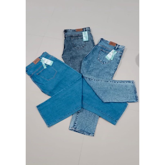 Murah Boyfriend Jeans  sz 35/40 Jumbo Bigsize  Celana Panjang wanita