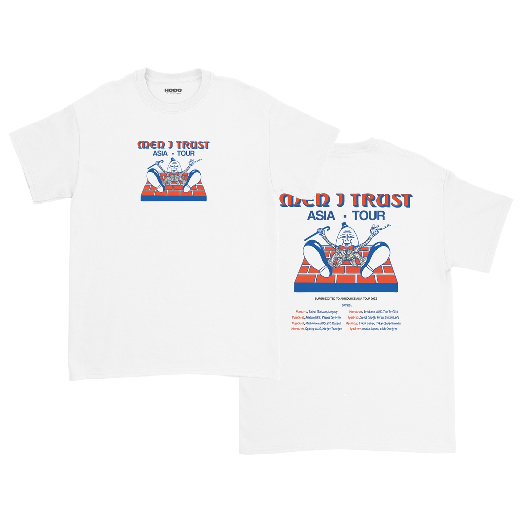 Kaos Men I Trust - ASIA Tour 2023 / Men I Trust T-shirt