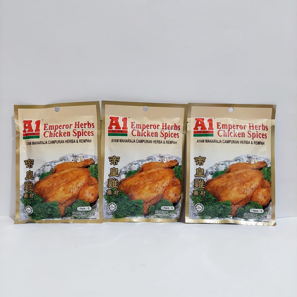 

Emperor Herbs Chicken Spices Ayam Maharaja Campuran Herba & Rempah