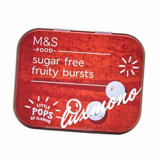 

TERBARU M&S MARKS & AND SPENCER SUGAR FREE FRUITY BURSTS BURST CANDY PERMEN /PERMEN LUNAK/PERMEN VIRAL/PERMEN MILO/PERMEN YUPI/PERMEN JADUL/PERMEN KARET