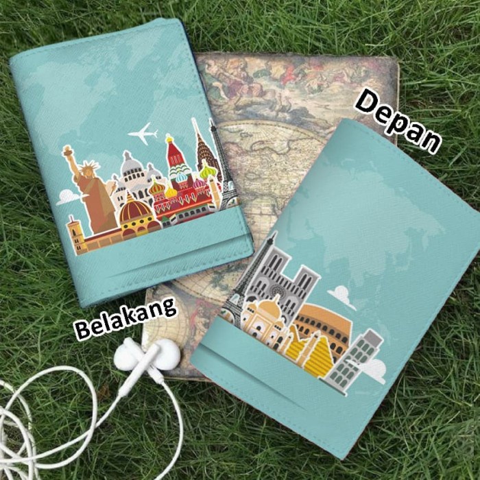 Passport Cover Cover Pasport Karakter Lucu Dompet Untuk Paspor Wanita Dan Pria Travel