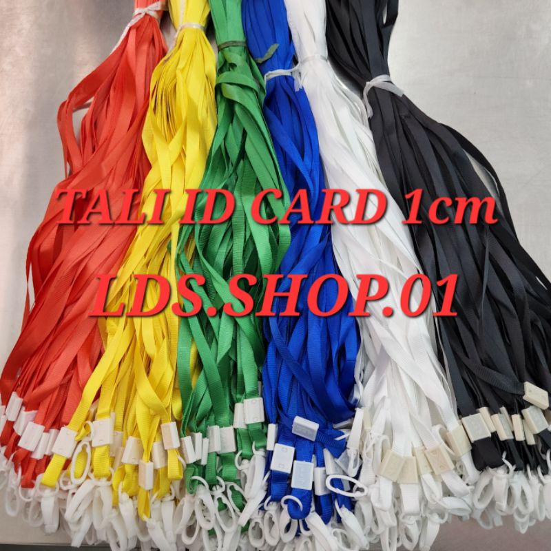 

Tali ID Card Pengait / Tali Lanyard Kait 1 cm (1 Pak = 100pcs)