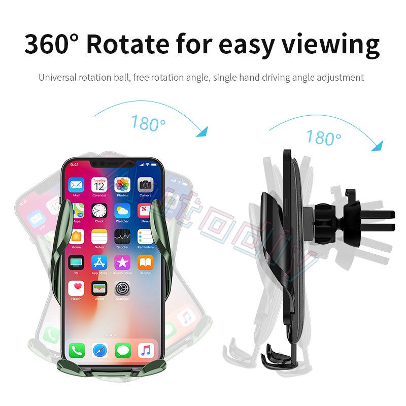 Stand Holder Smartphone Magnetik Untuk Ventilasi Ac Mobil