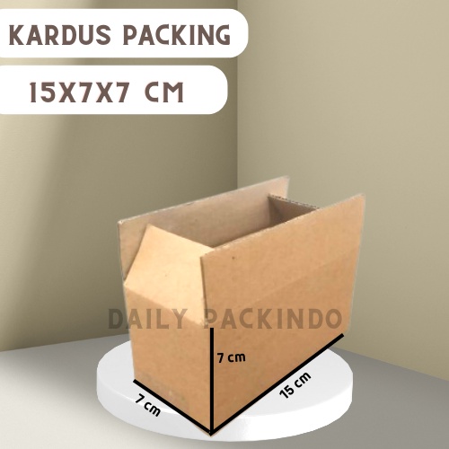 

Kardus/Packing/Dus/Corrugated/Box/Packaging Uk 15x7x7 Cm B Flute 3mm