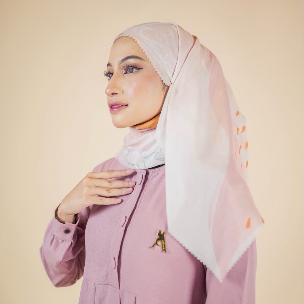 ASKARA Ashr Hijab Voal Segiempat 115 x 115 Lasercut