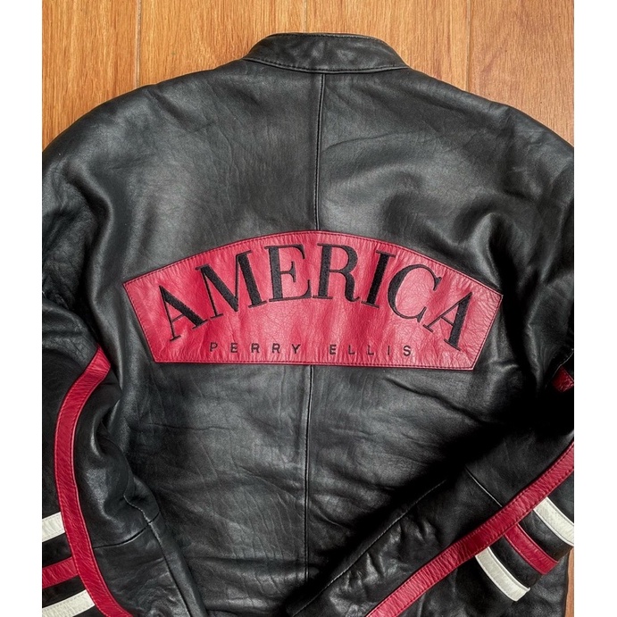 Jaket kulit asli pl bekas preloved second motor biker