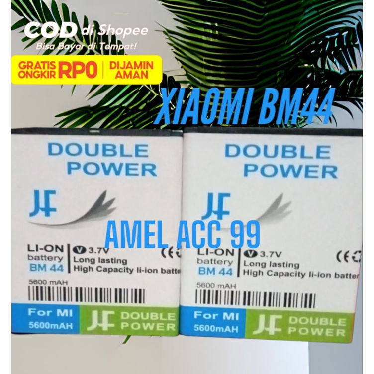 Baterai/battery XIOMI Redmi 2S BM 41/BM 44/ Double power Jf 5600 mAh