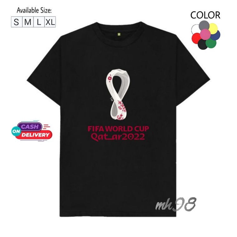 Kaos baju T-shirt piala dunia Qatar 2022/Kaos anak piala dunia qatar 2022/Baju anak piala dunia qata