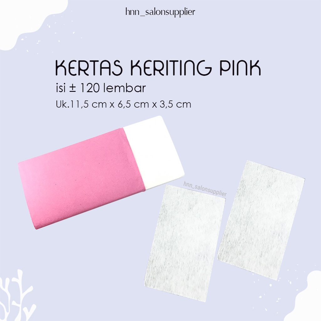 Kertas Keriting Tonik Cold Paper isi 120 Lembar