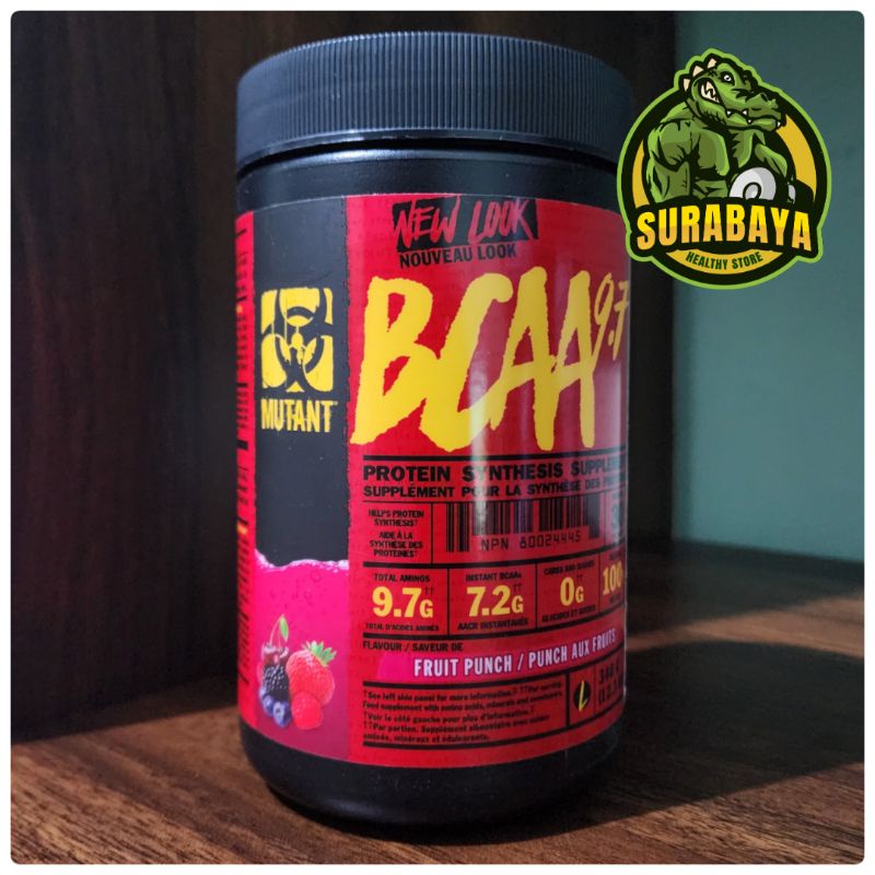 MUTANT BCAA 30 SERVING BPOM SUPLEMEN FITNESS BCAAS GYM