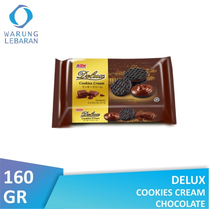 

Delux Cookies Cream Chocolate 160gr