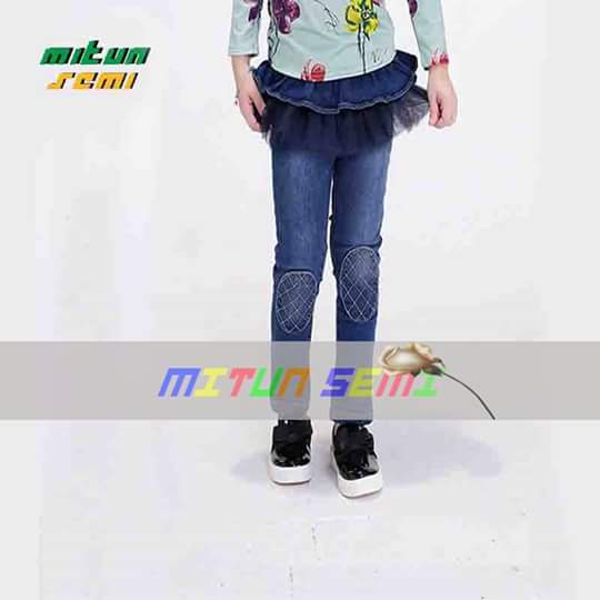 Rok Legging Jeans Anak Perempuan Impor / Celana Panjang Jeans Anak Cewek