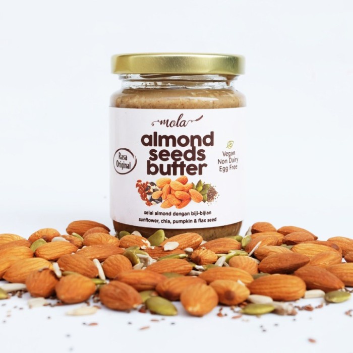 

NEW Mola Almond Seeds Butter Selai Kacang Almond - Original