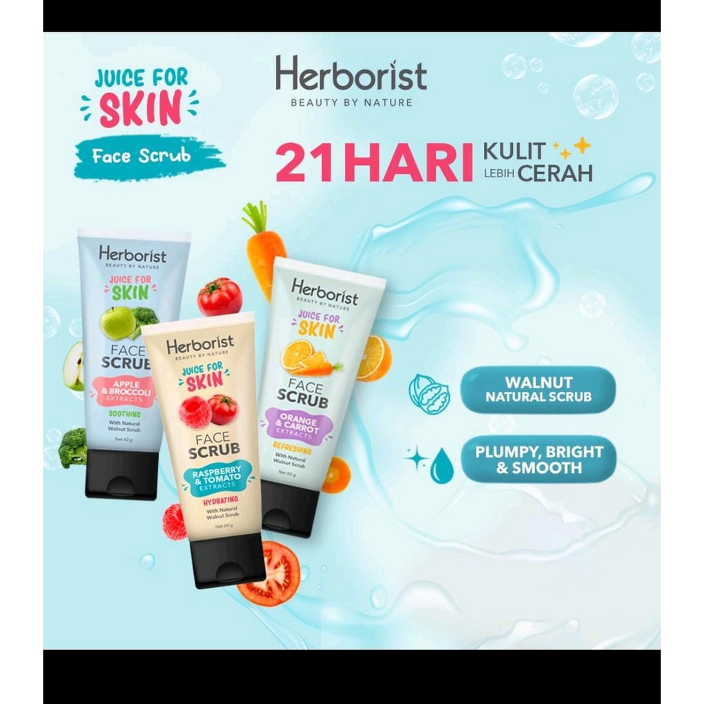 HERBORIST FACE SCRUB/ HERBORIST SCRUB FACE/ HERBORIST