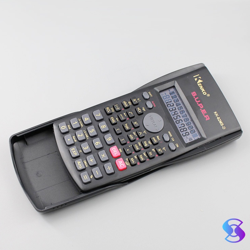 

RB Kalkulator Color Function Scientific Kalkulator 24 Fungsi Kalkulasi Hitam 1700 scientific