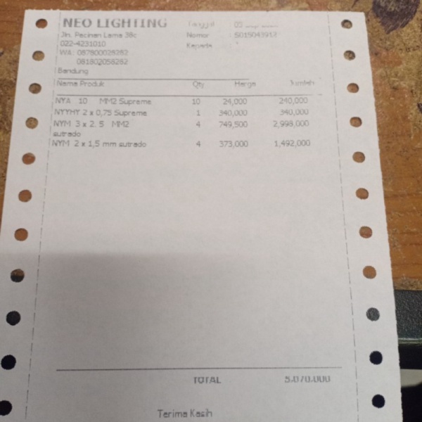 

Jual limited stock invoice ka indah 26SZ2 Diskon