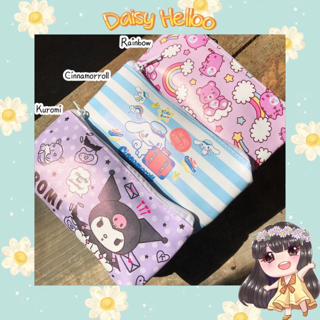 

GRATIS PULPEN Kotak Pensil Karakter Kuromi Cinnamorroll Melody Sanrioo Rainbow Bear Lucu Aesthetic Pencil Case Alat Tulis Sekolah Anak Stationery Tempat Penyimpanan Set Pulpen Pena Bujo Aksesoris Korea Atk Bjm Banjar Banjarmasin DaisyHelloo