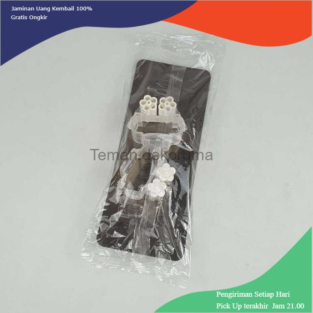 TD - PR AK Gantungan Dinding Tempel Waterproof Adhesive Mop Holder Double Slot - AK20