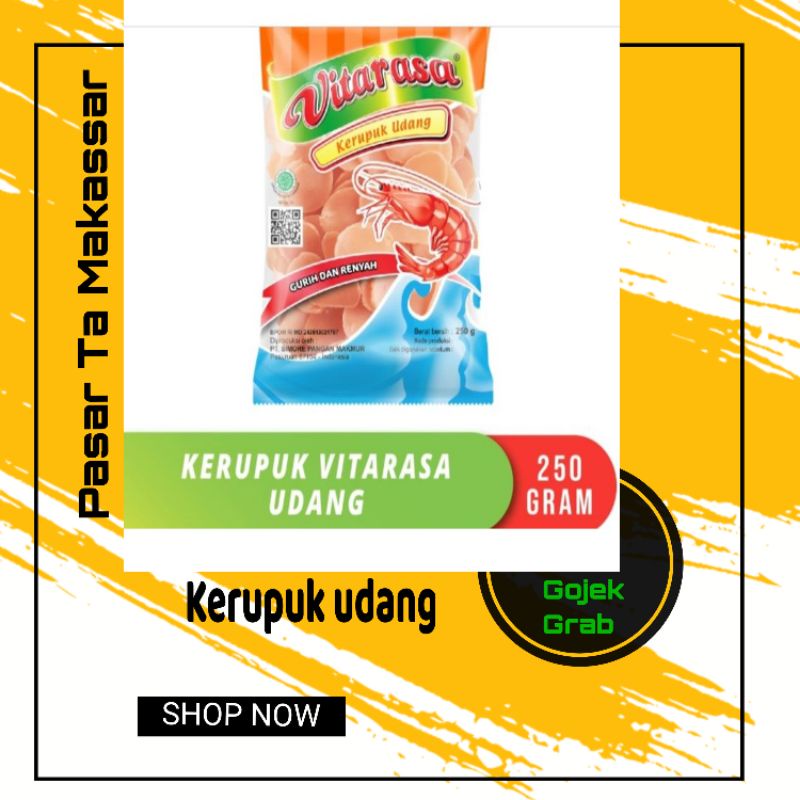 

200 gram Kerupuk Udang merek Vitarasa